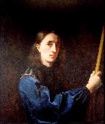 unknow artist Self-Portrait in a Blue Coat with Cuirass Germany oil painting artist